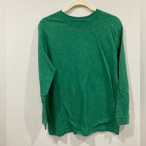 Champion Long Sleeve Solid Green XL